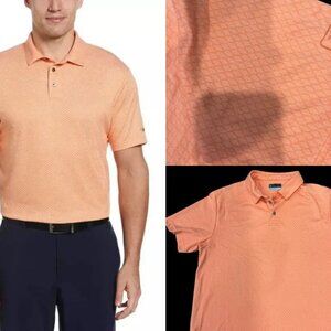 PGA Tour Orange Polo Shirt Classic Style
